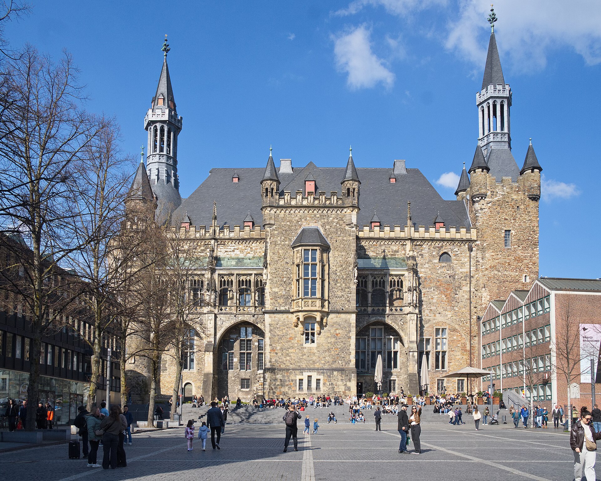 Rathaus am Katschhof in Aachen