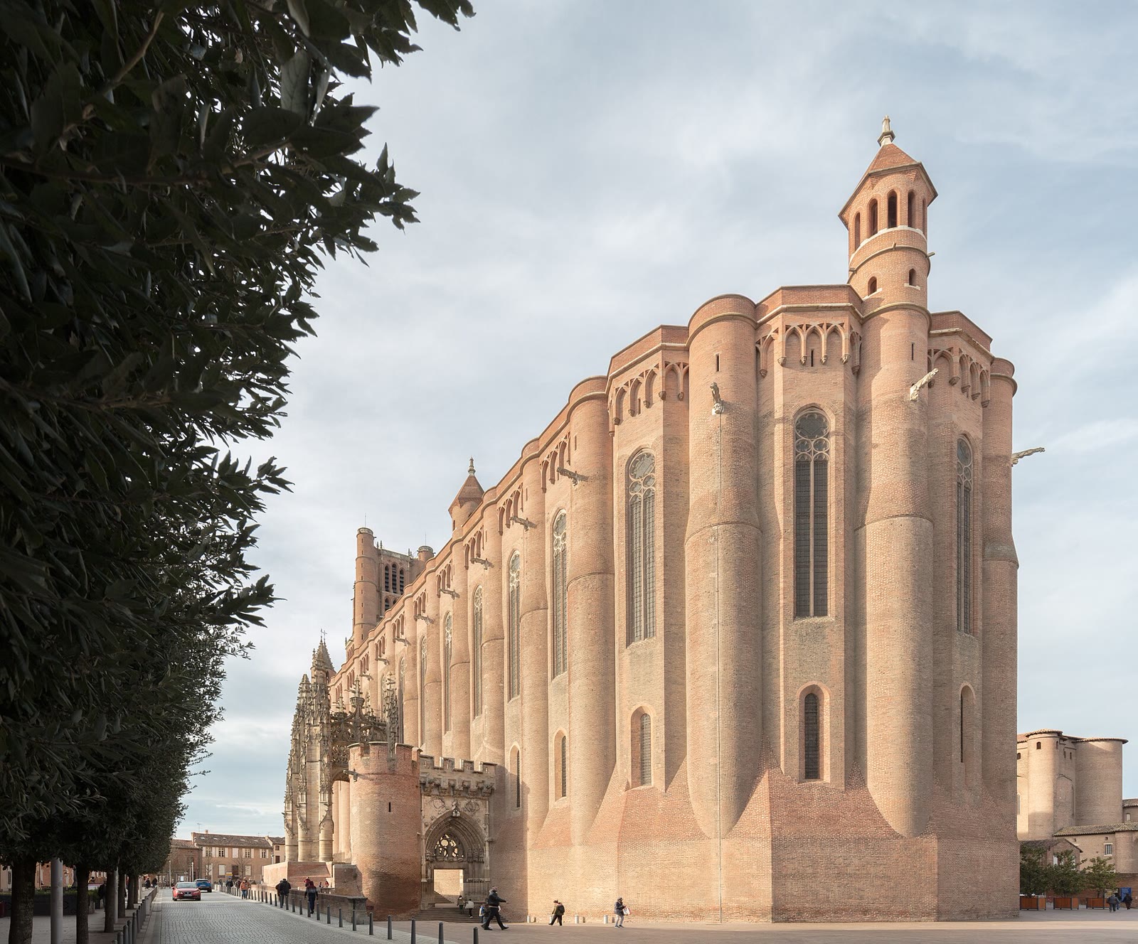 Kathedrale Sainte-Cécile in Albi aus Backstein