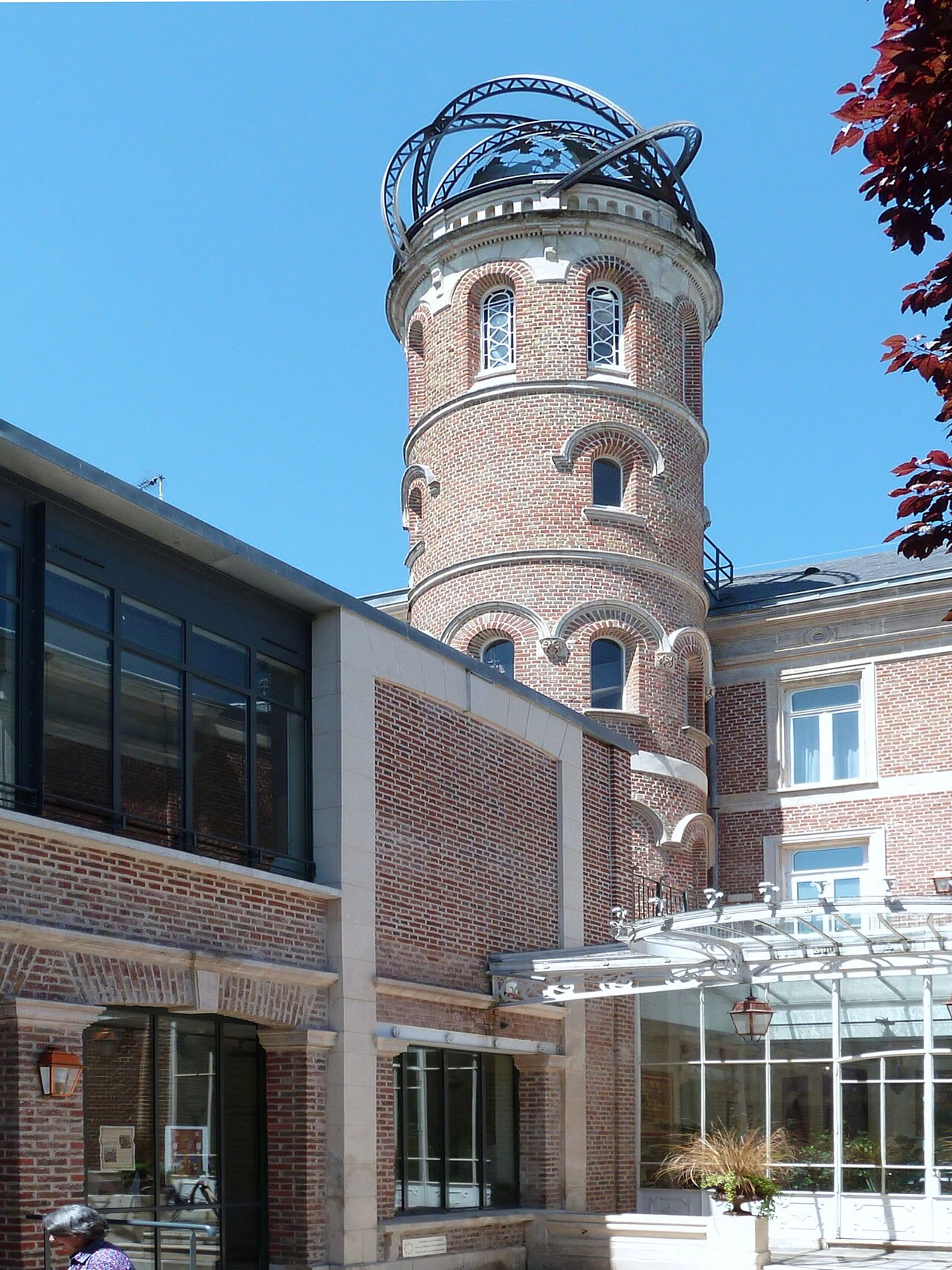 Maison de Jules Verne in Amiens mit Turm