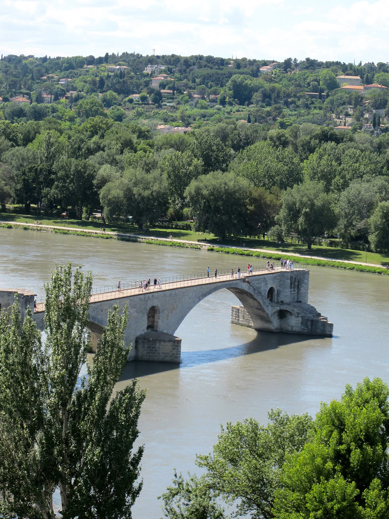 Pont Saint-Bénézet, die Brücke von Avignon