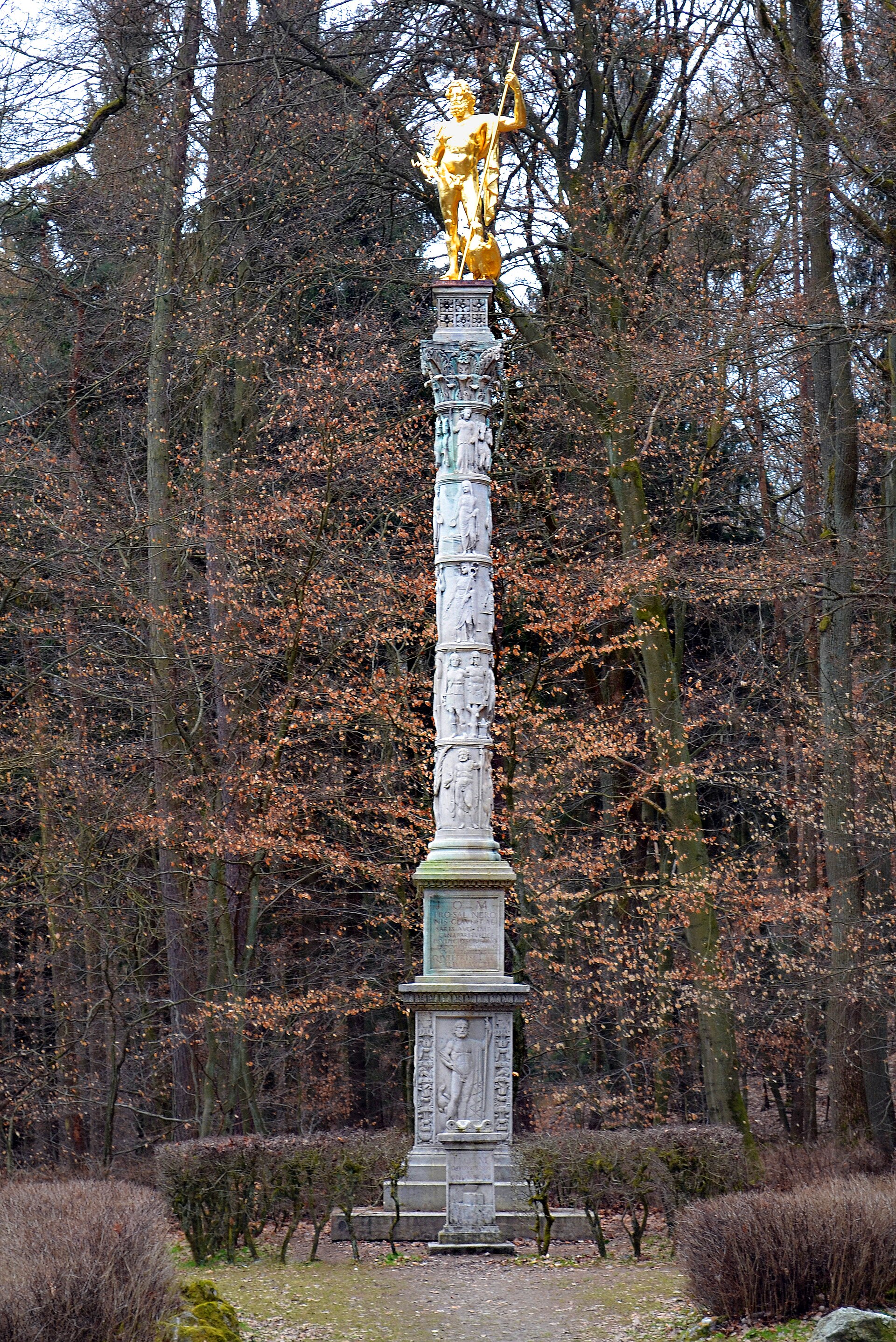 Jupitersäule am Kastell Saalburg bei Bad Homburg