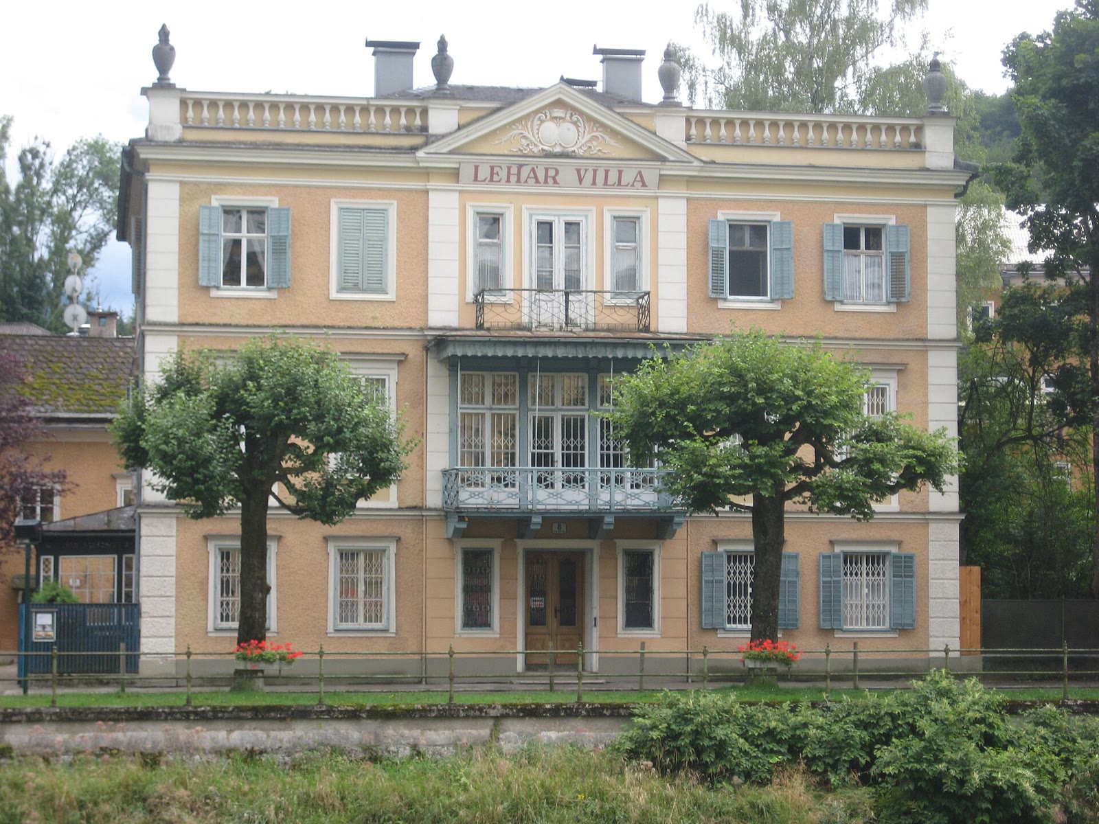 Lehár-Villa an der Traun in Bad Ischl