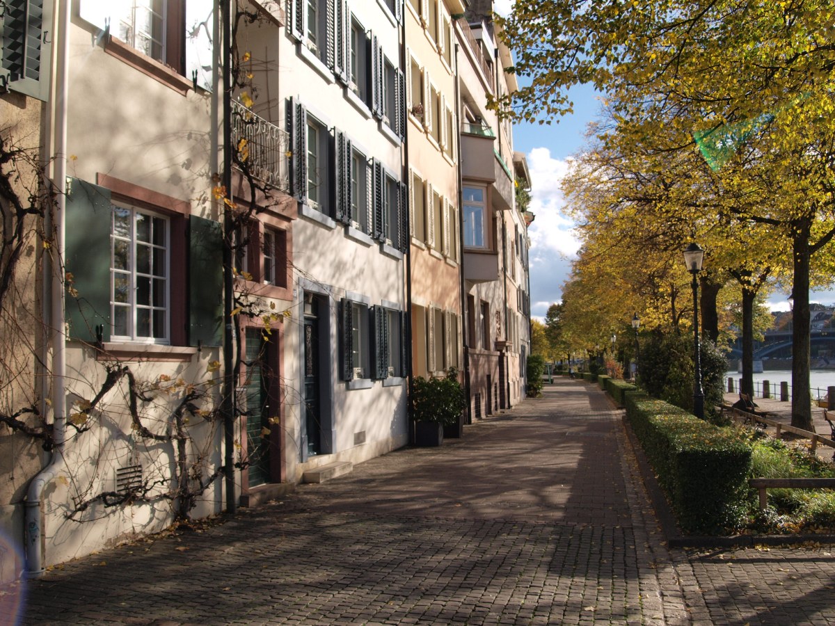 Altstadtgasse in Kleinbasel