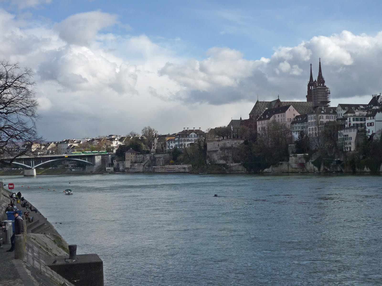Münster und Rhein in Basel
