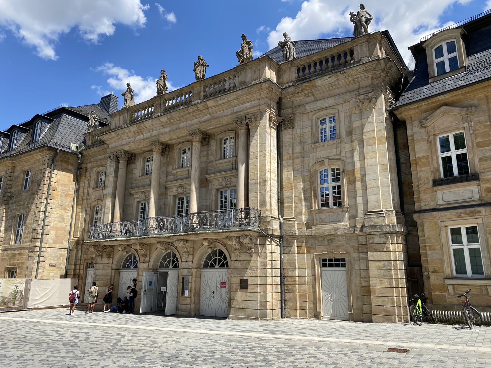 Fassade des Markgräflichen Opernhauses in Bayreuth
