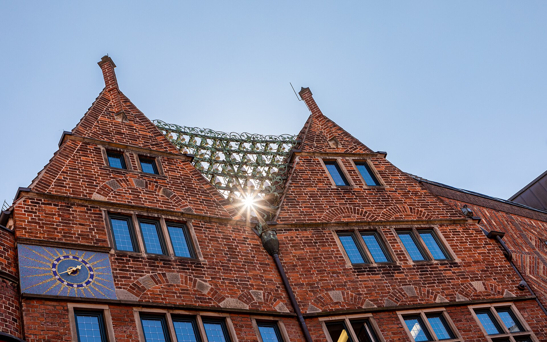 Böttcherstraße Bremen mit Glockenspiel