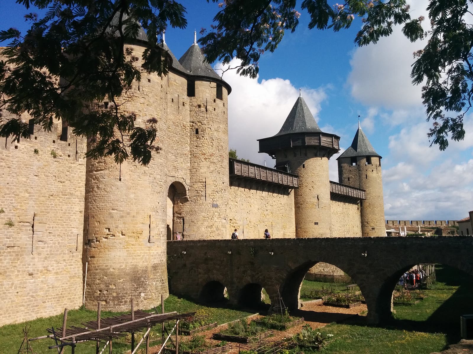 Château Comtal in der Cité von Carcassonne