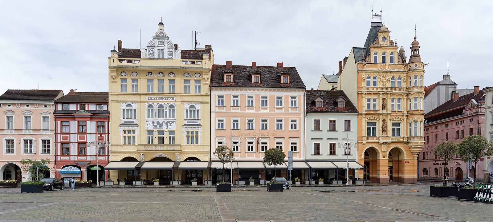 Přemysl-Otakar-II.-Platz in České Budějovice