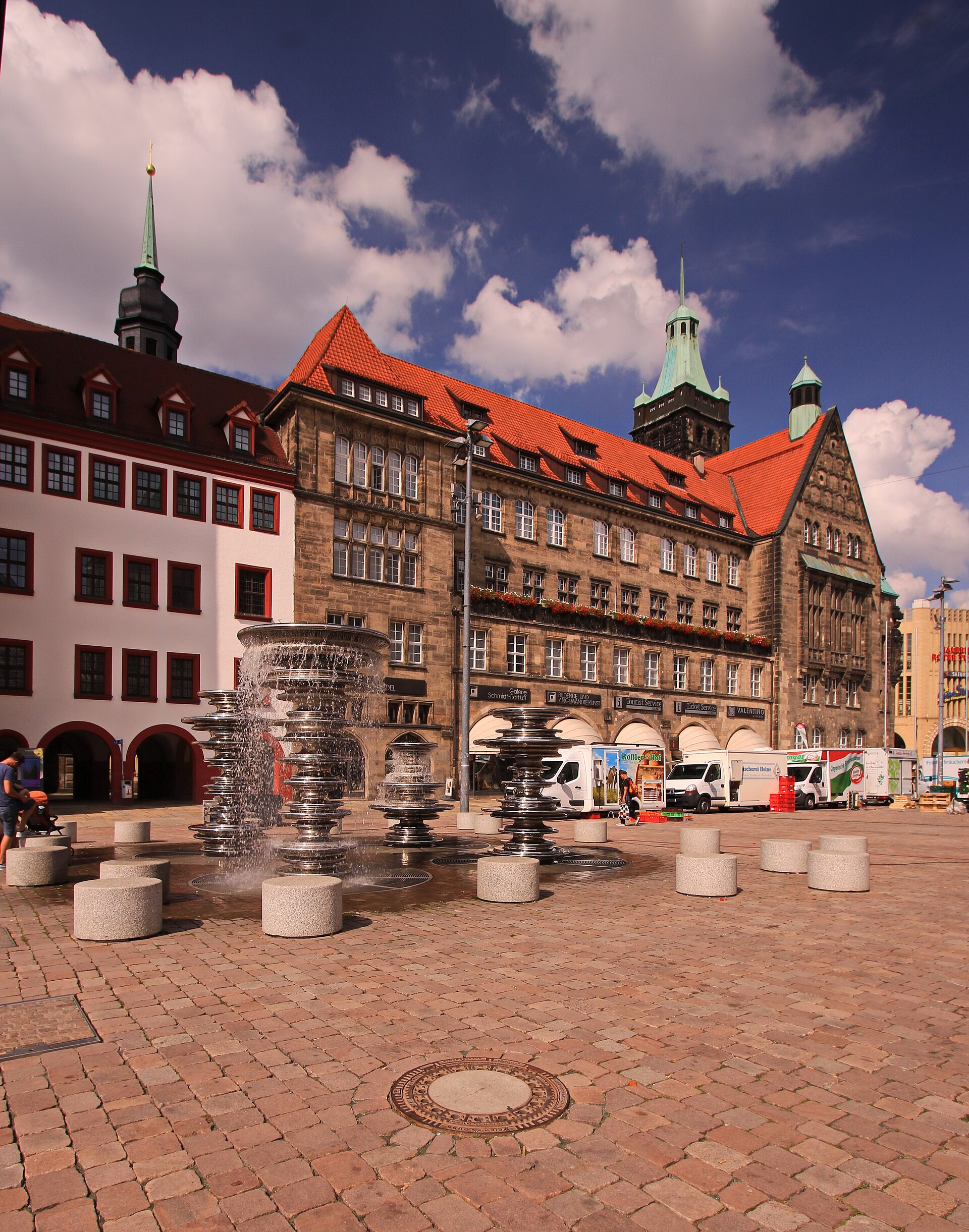 Neues Rathaus Chemnitz Jugendstilfassade