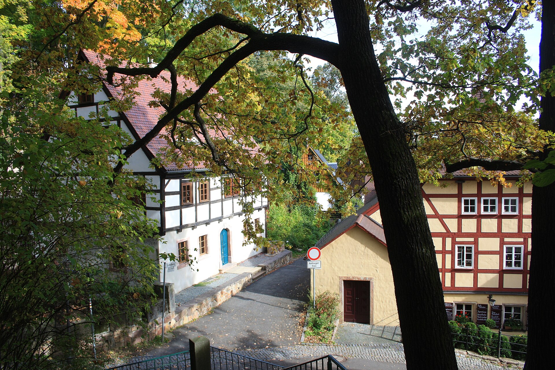 Fachwerk am Schlossberg in Chemnitz