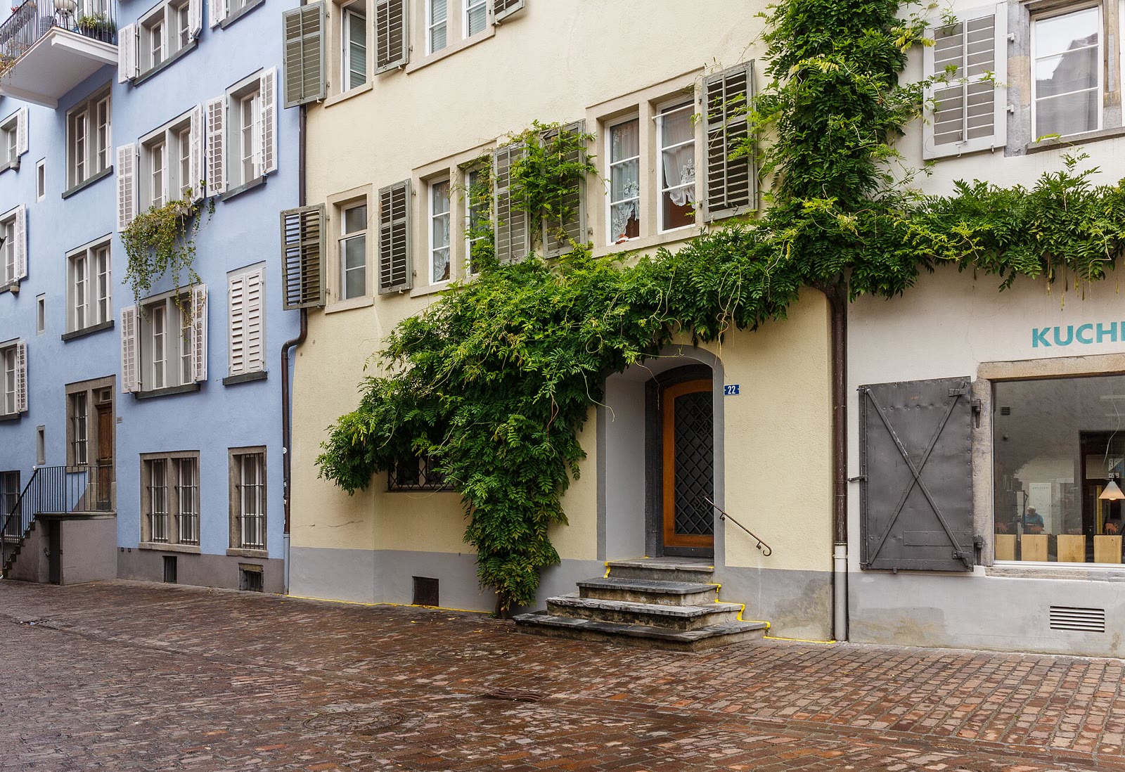 Gasse in der Altstadt von Chur
