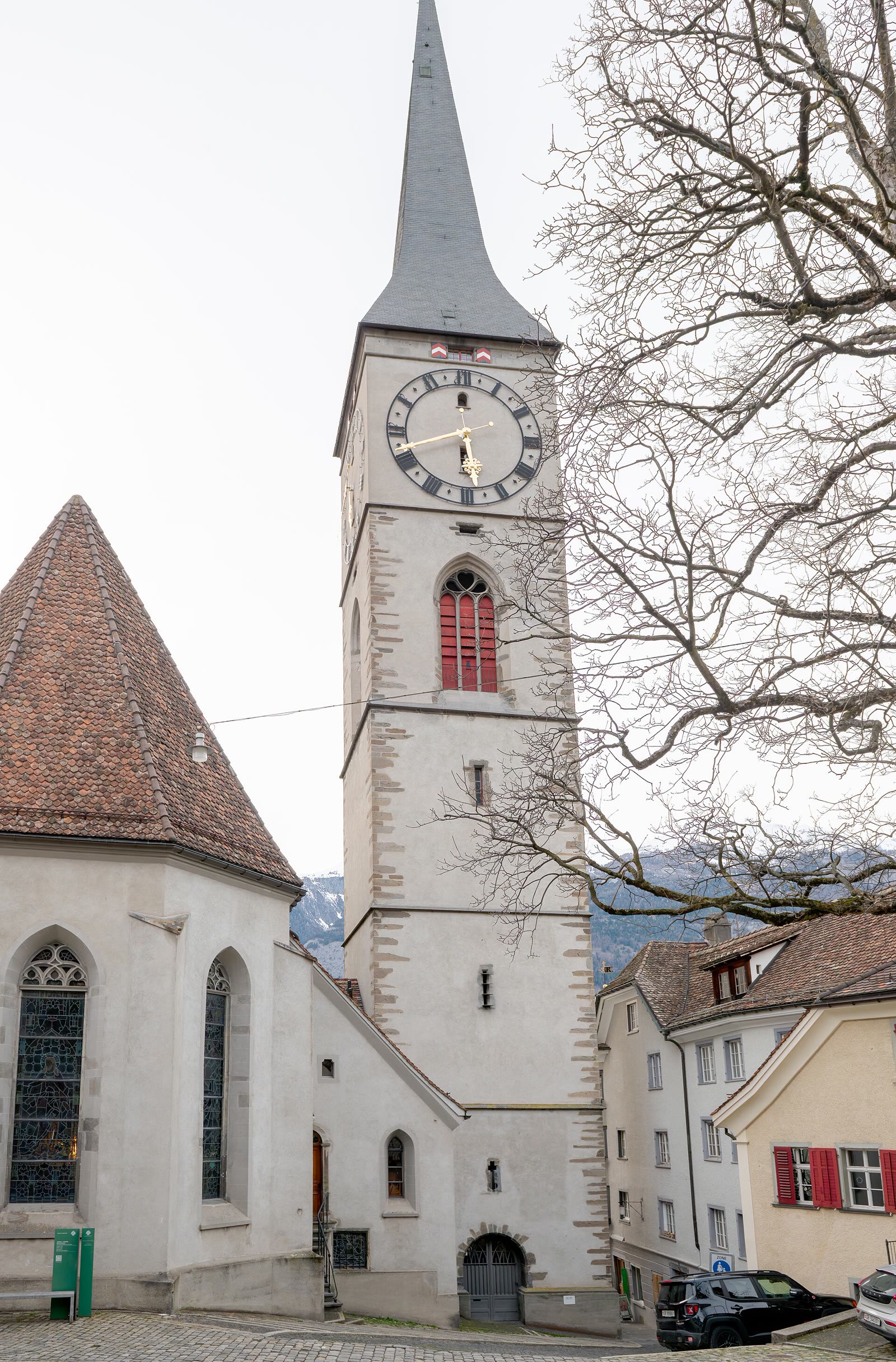Martinskirche in Chur von Osten