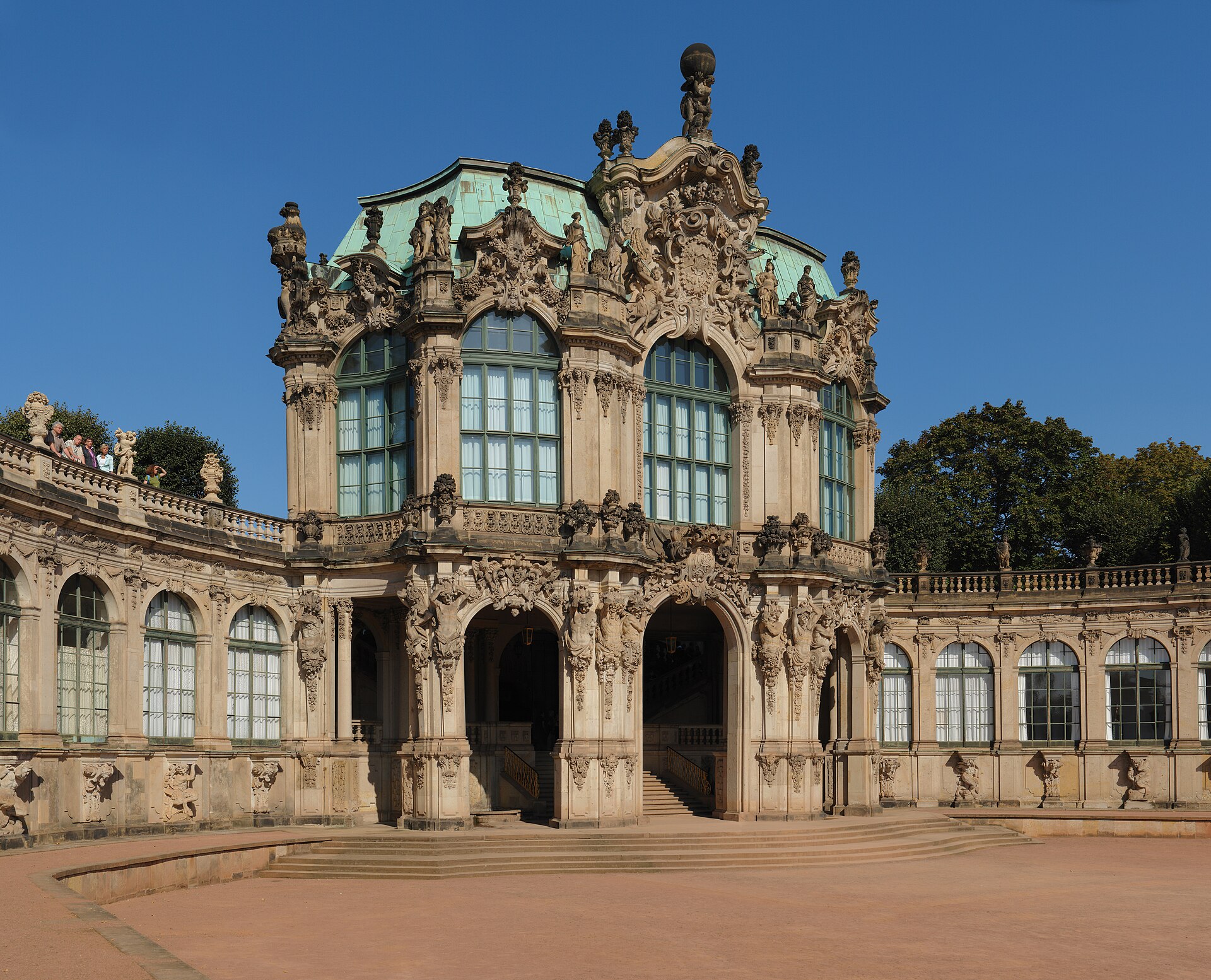 Zwinger Dresden Wallpavillon