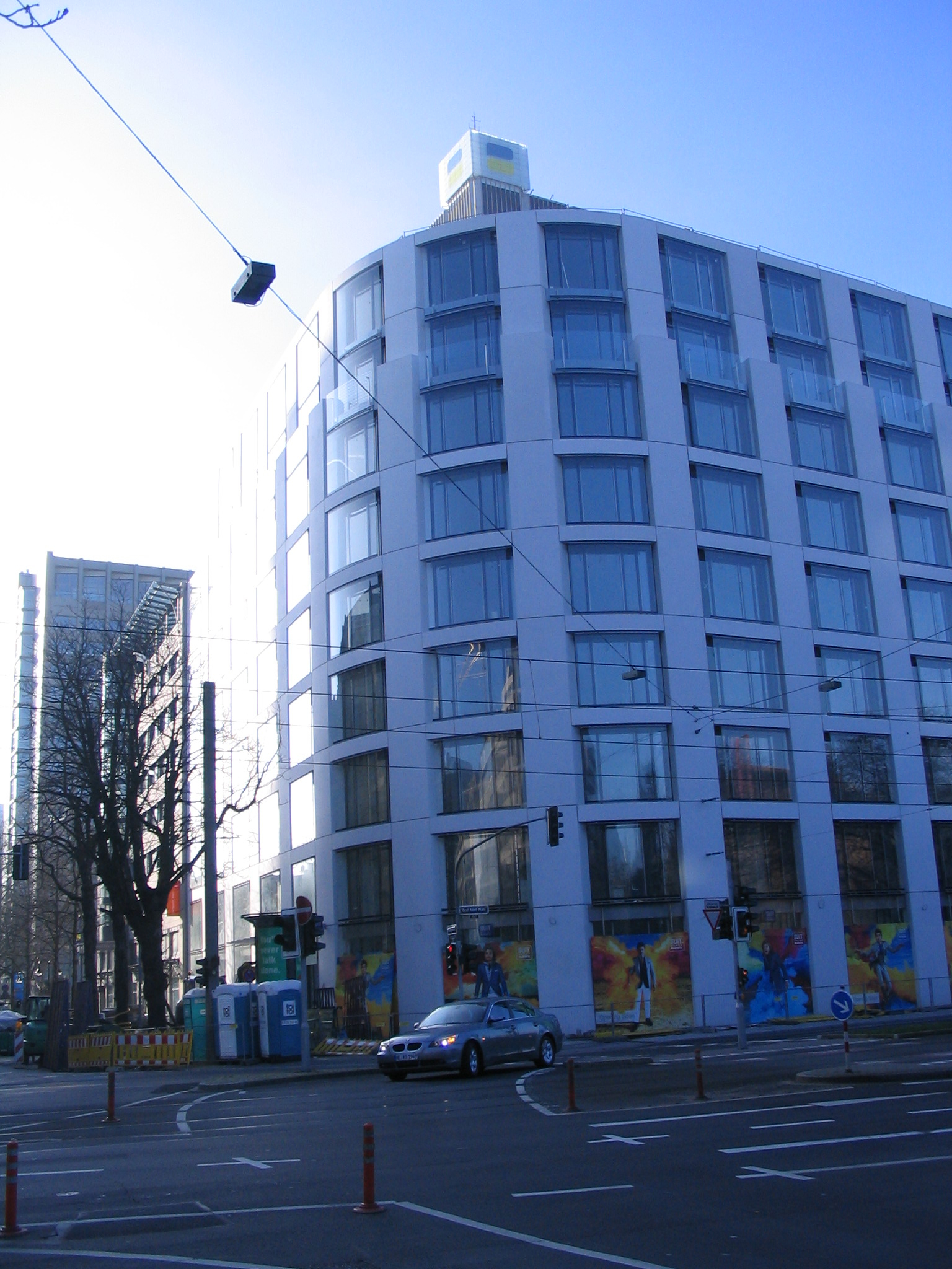 Königsallee Düsseldorf Blick entlang der Kö