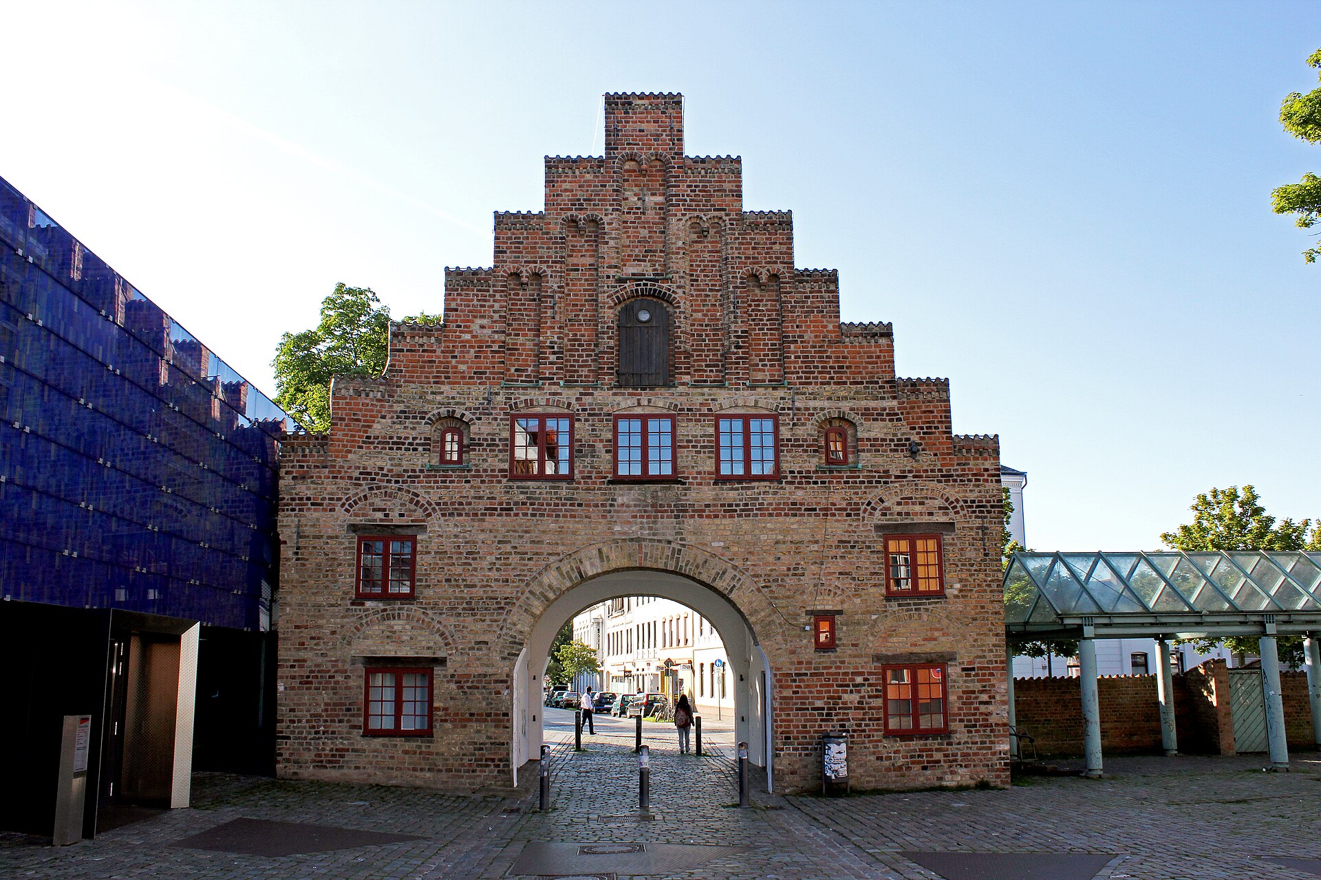 Nordertor Flensburg von Süden