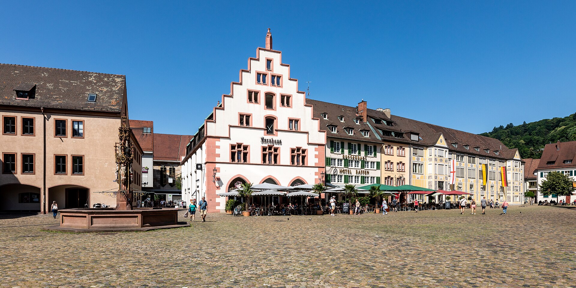 Münsterplatz in Freiburg im Breisgau