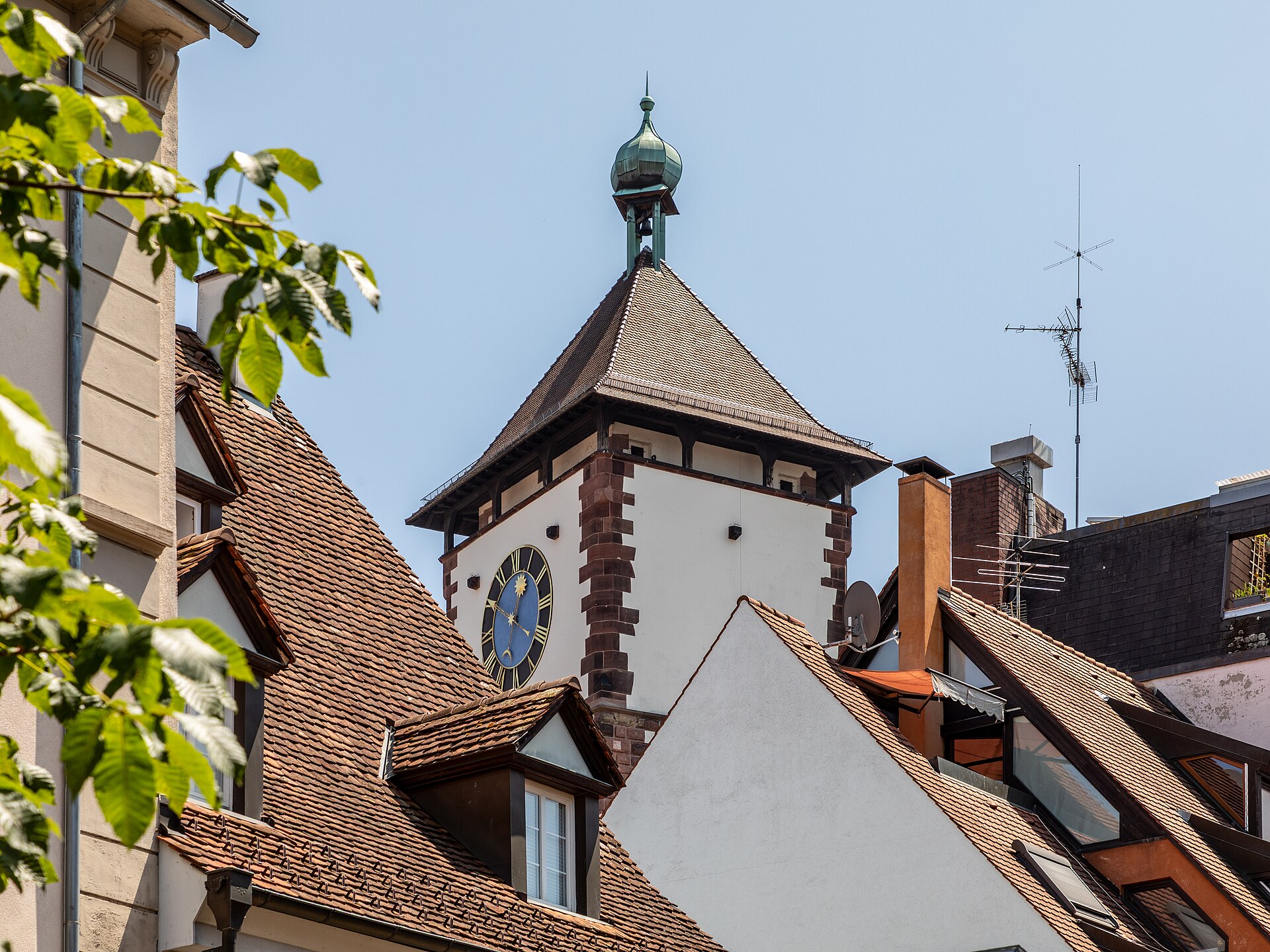 Schwabentor in Freiburg im Breisgau
