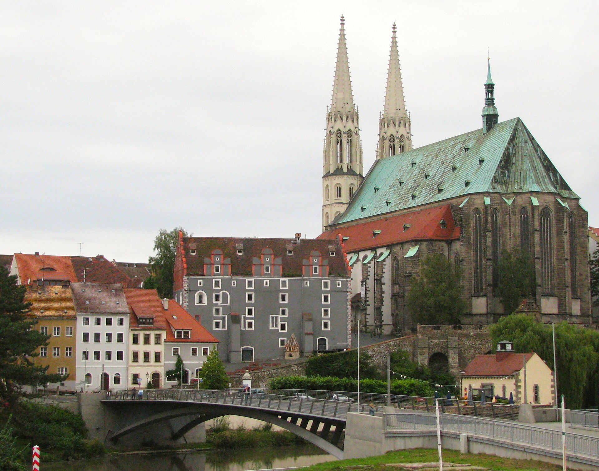 Neißebrücke zwischen Görlitz Altstadt und Zgorzelec