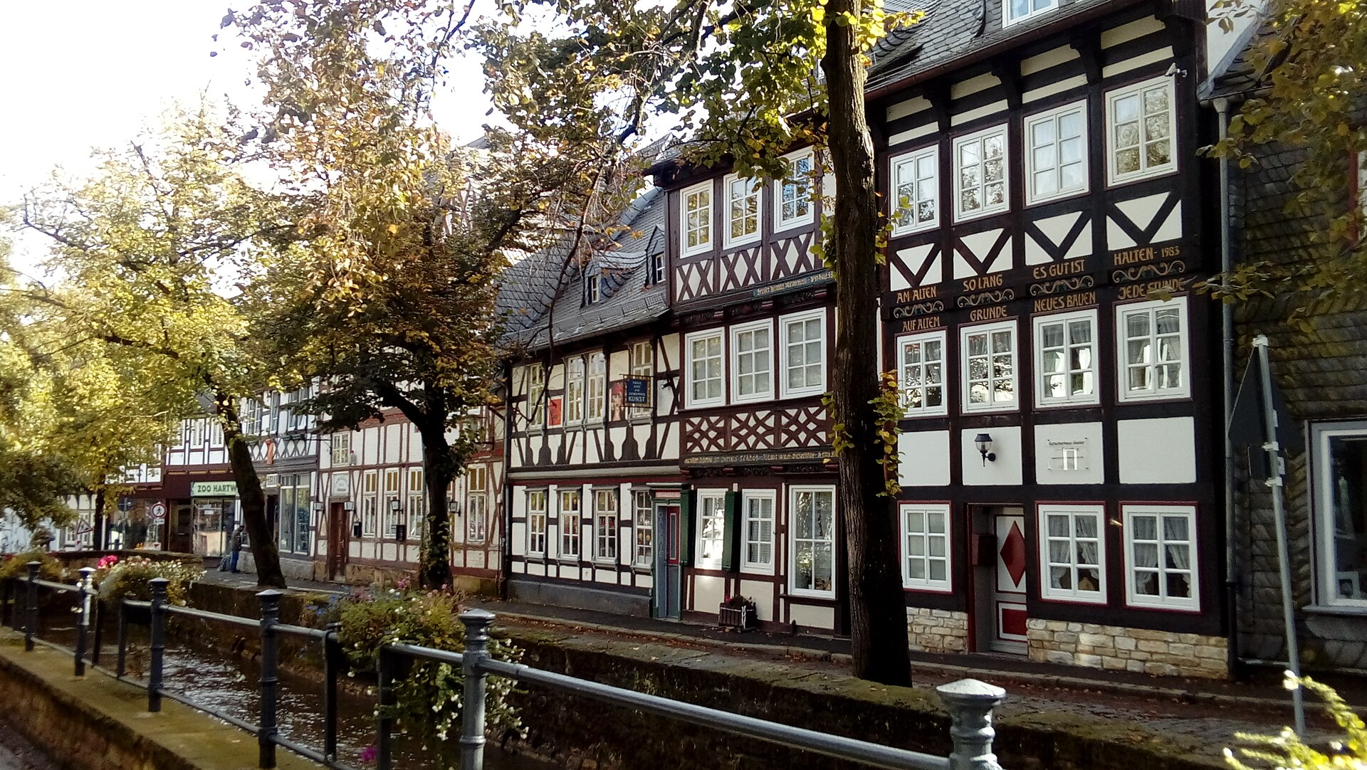 Fachwerkhäuser in der Goslarer Altstadt