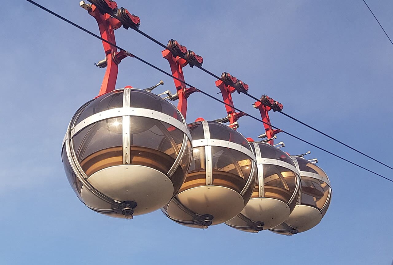 Kugelkabinen Bulles des Téléphérique Grenoble Bastille