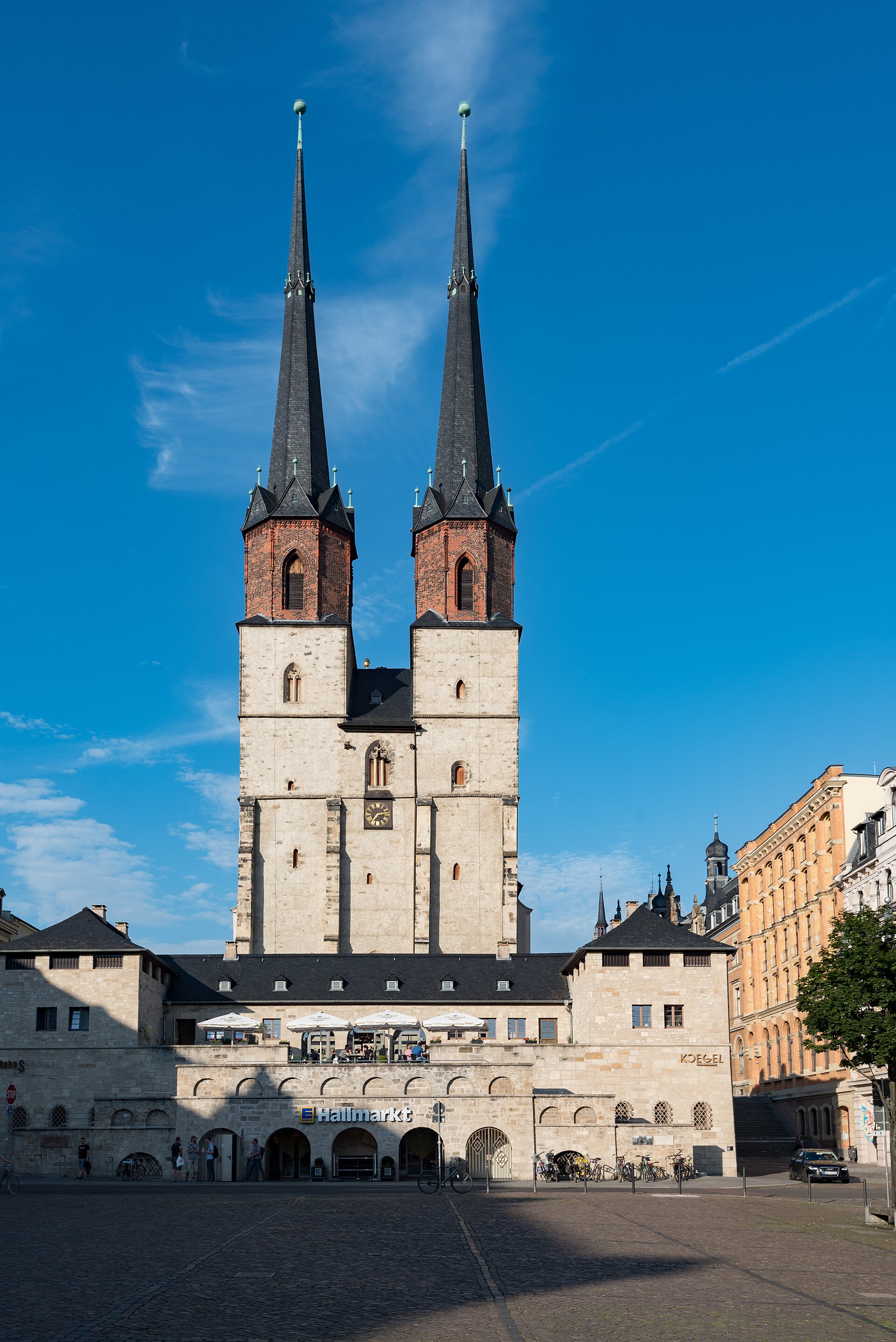Marktkirche Unser Lieben Frauen am Marktplatz in Halle an der Saale