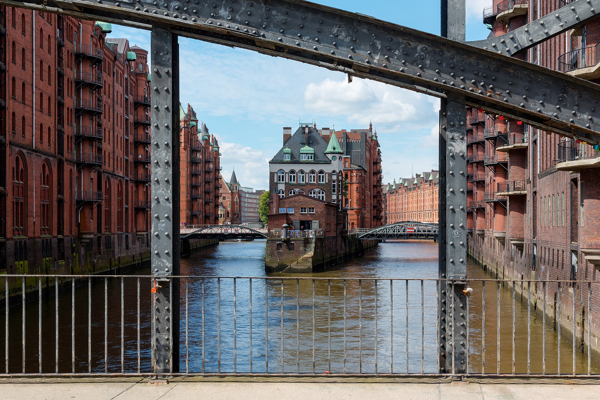 Wasserschloss in der Speicherstadt Hamburg