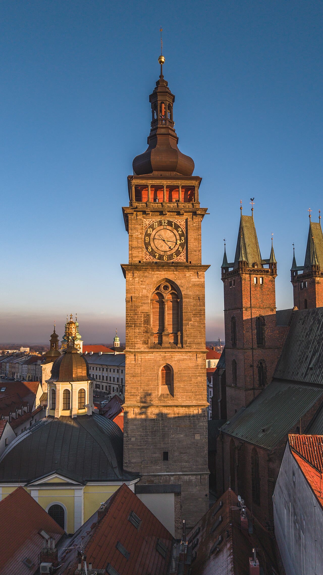 Weißer Turm Bílá věž in Hradec Králové