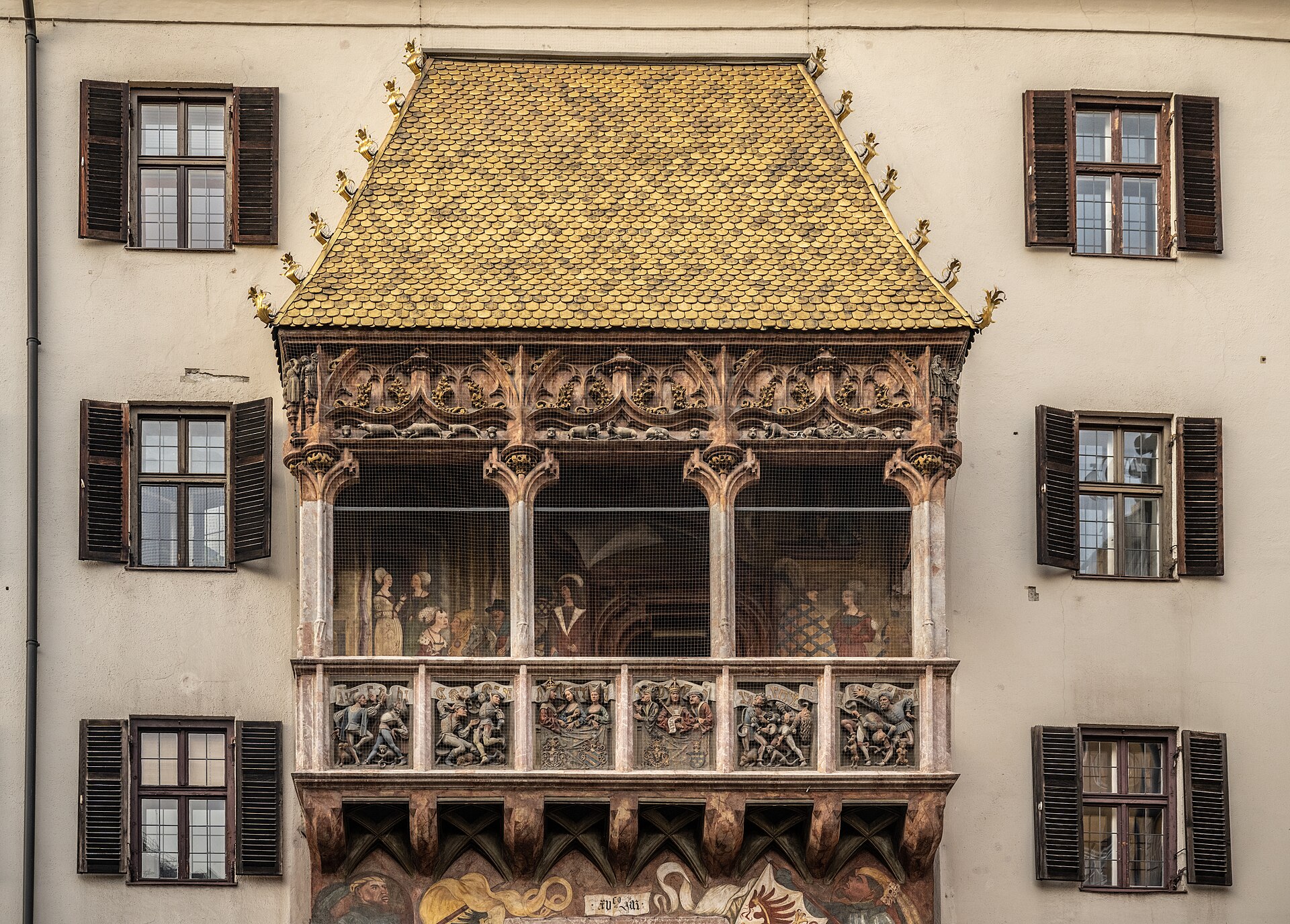 Goldenes Dachl in der Innsbrucker Altstadt