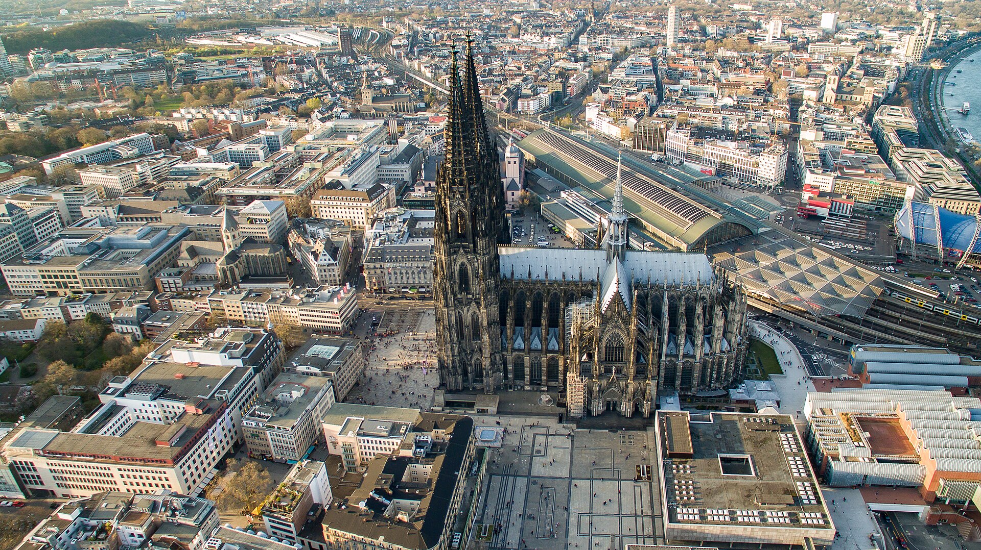 Kölner Dom von der Südseite