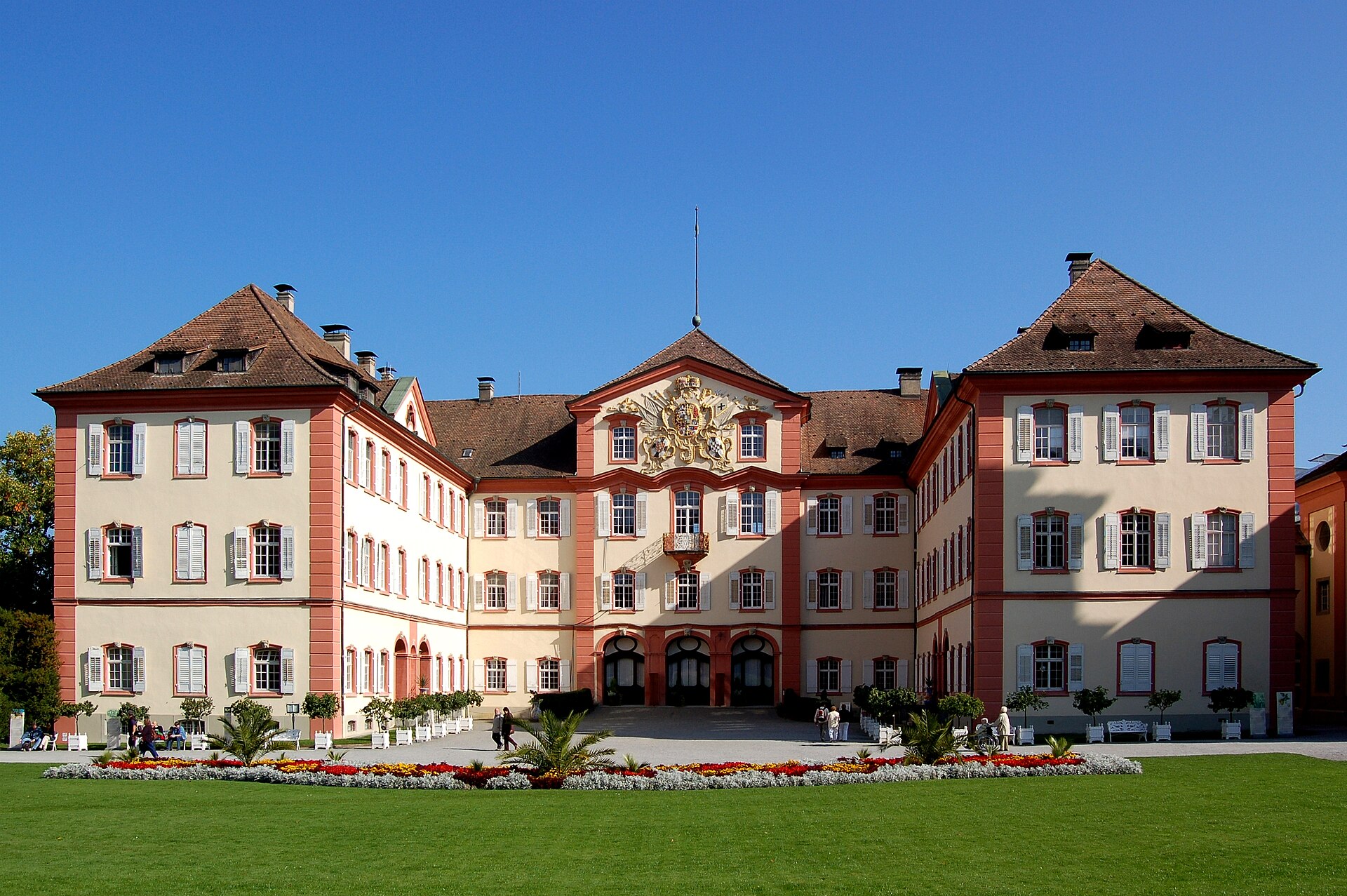 Schloss auf der Blumeninsel Mainau