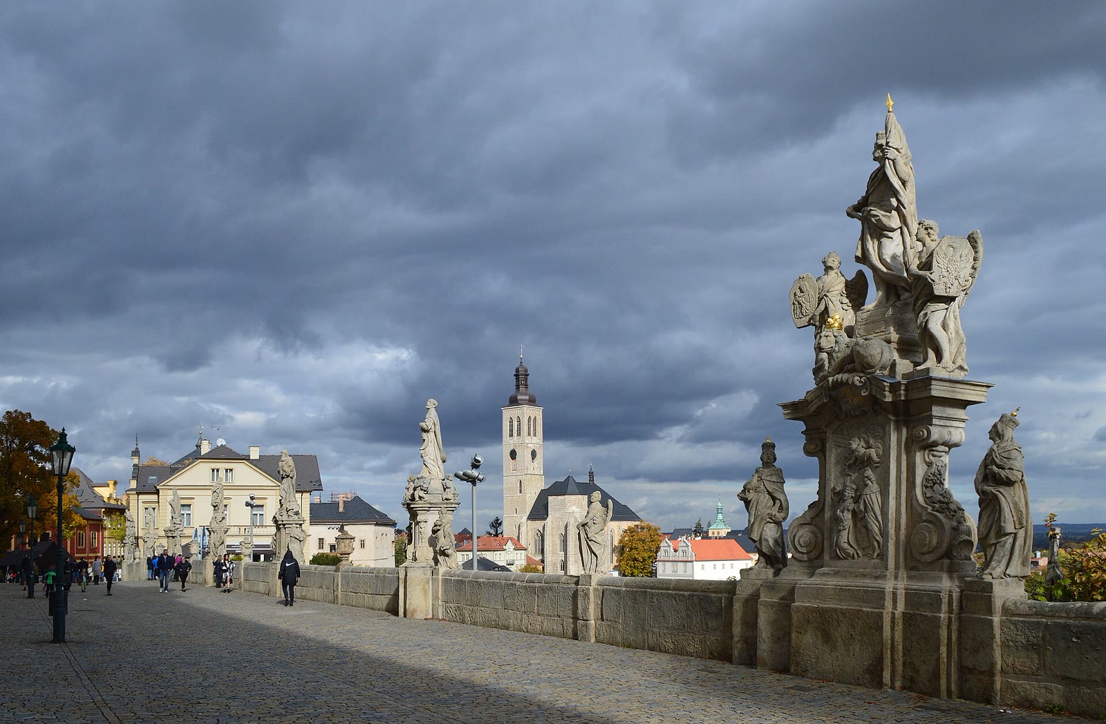 Altstadt und Dächer von Kutná Hora