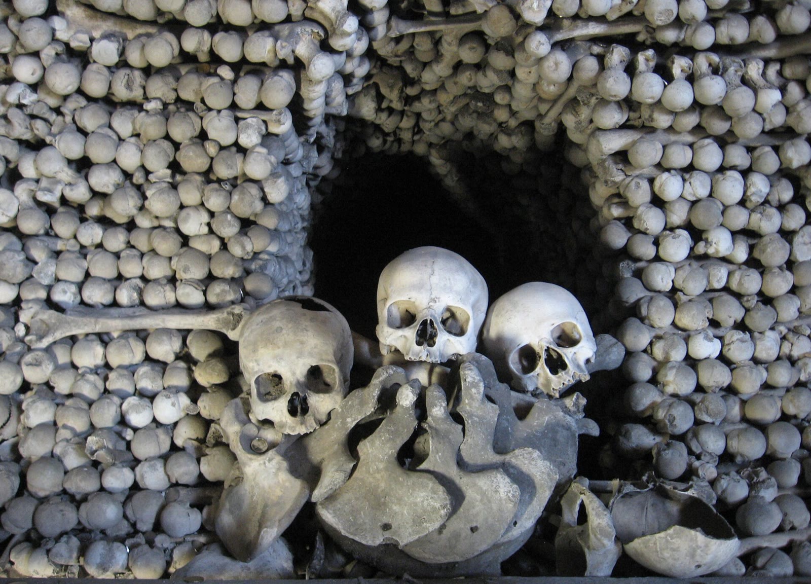 Äußeres des Sedletz-Ossariums in Kutná Hora