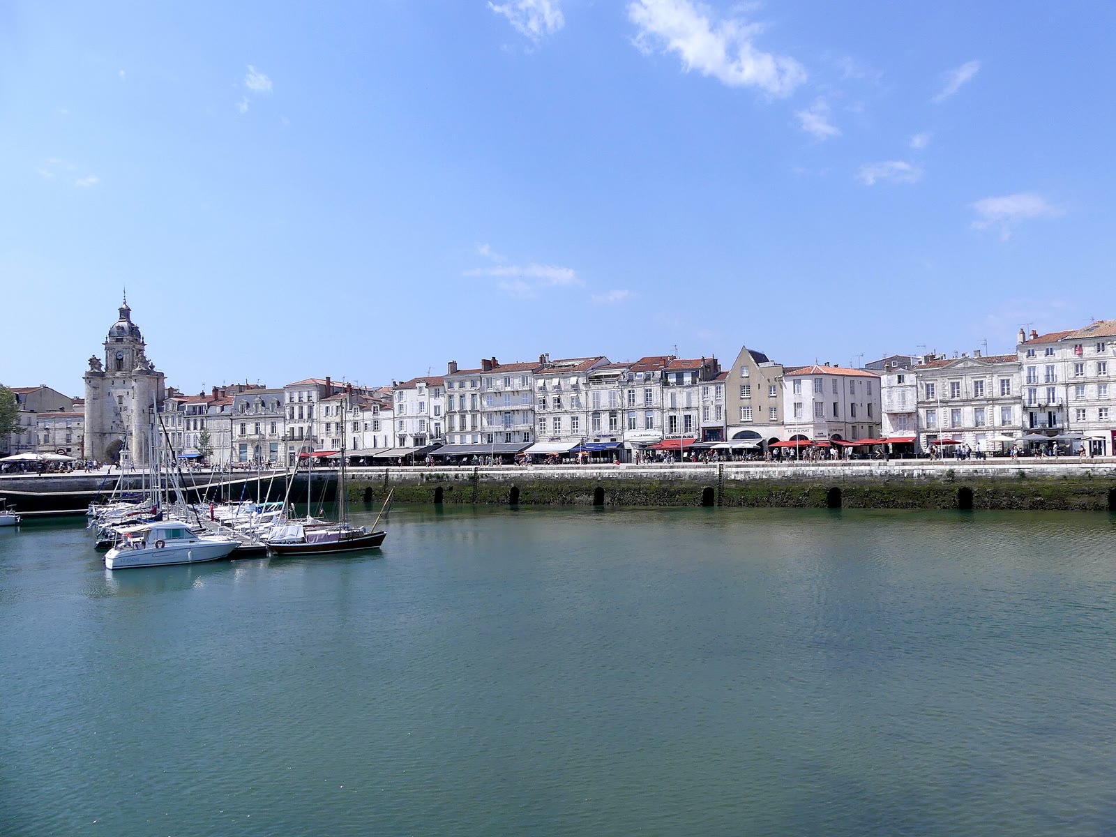 Quai Duperré am Vieux Port von La Rochelle