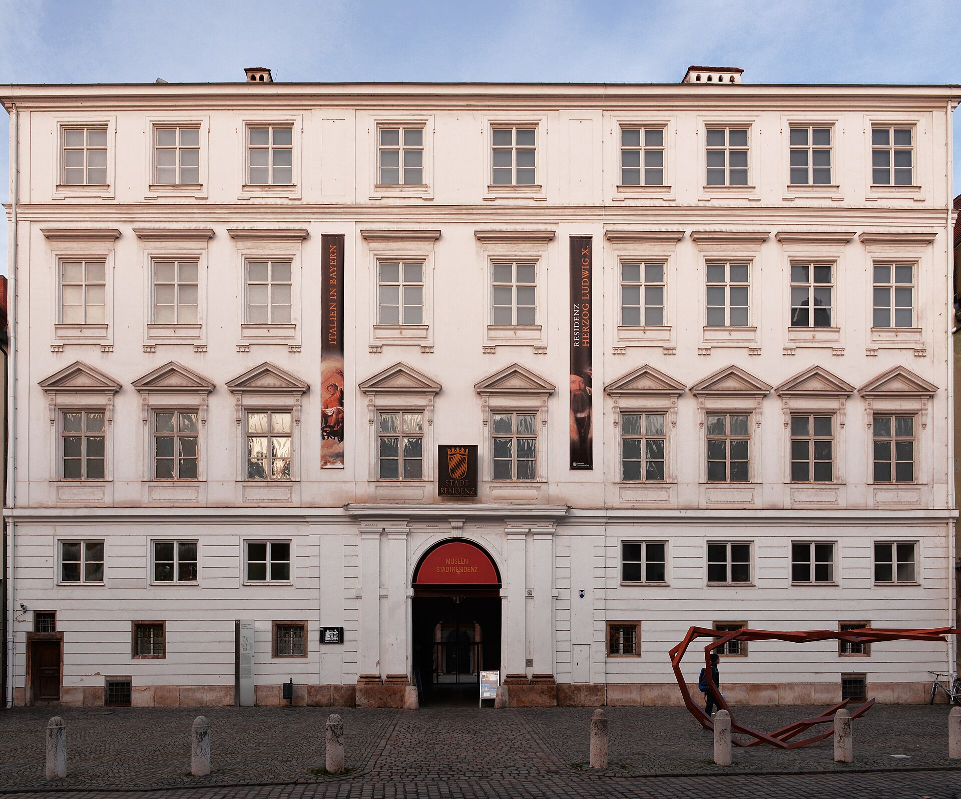 Stadtresidenz Landshut Außenansicht
