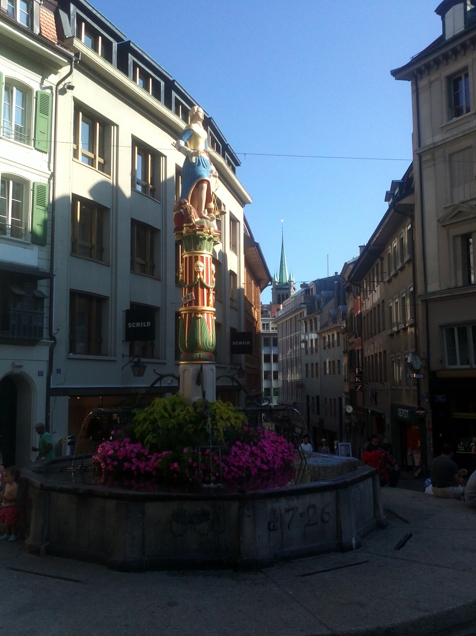 Place de la Palud in Lausanne