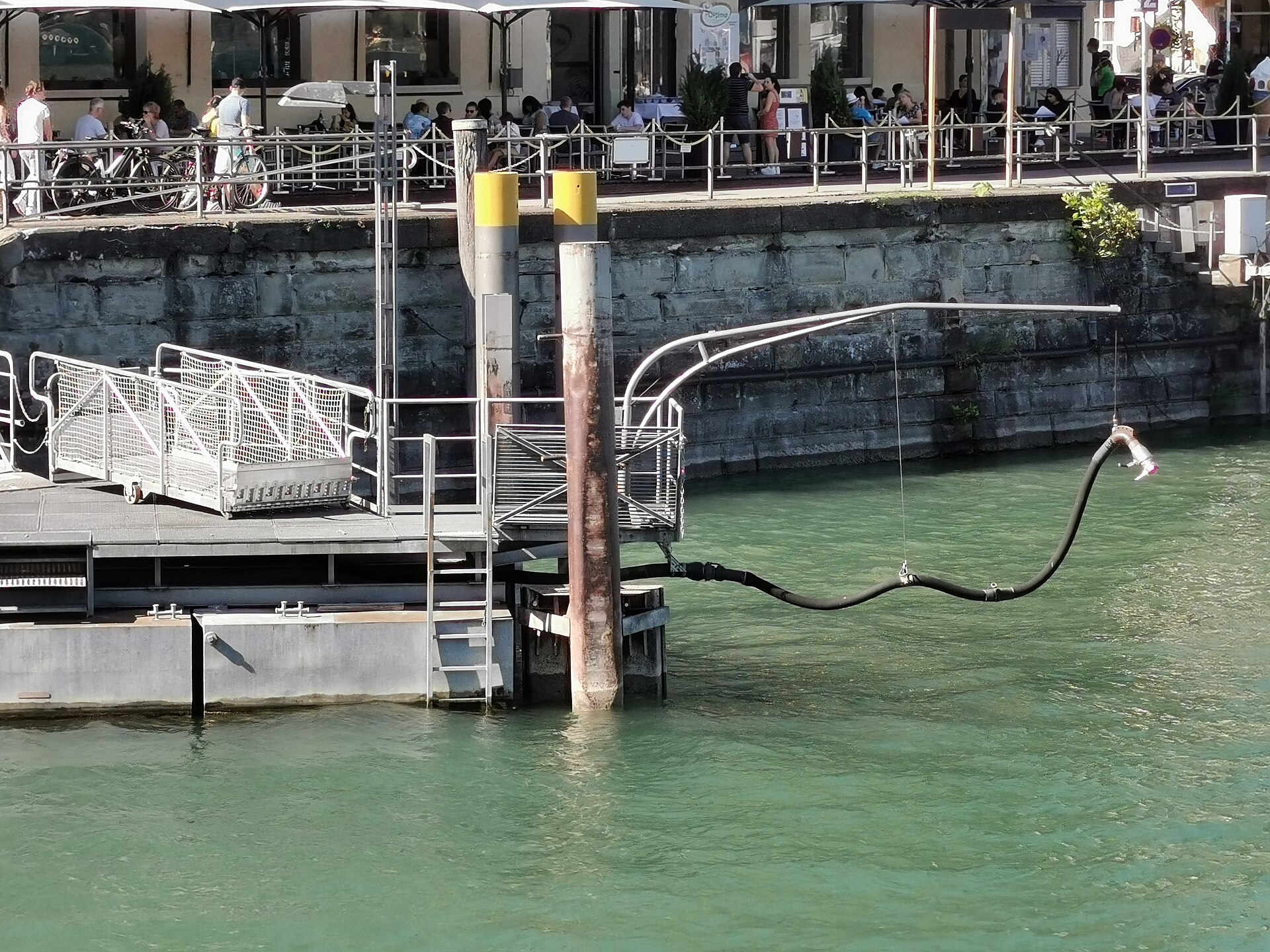 Hafenbereich der Lindauer Insel am Bodensee