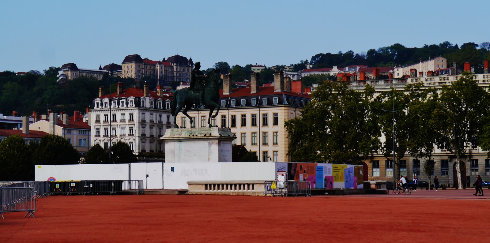 Place Bellecour in Lyon mit Reiterstandbild