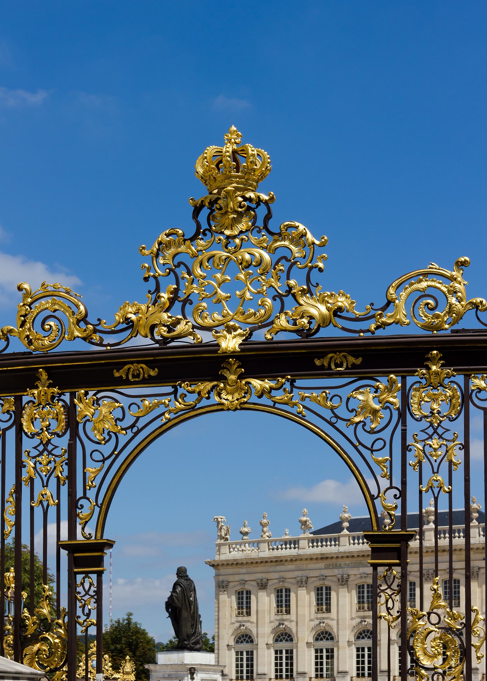 Vergoldetes Tor am Place Stanislas in Nancy