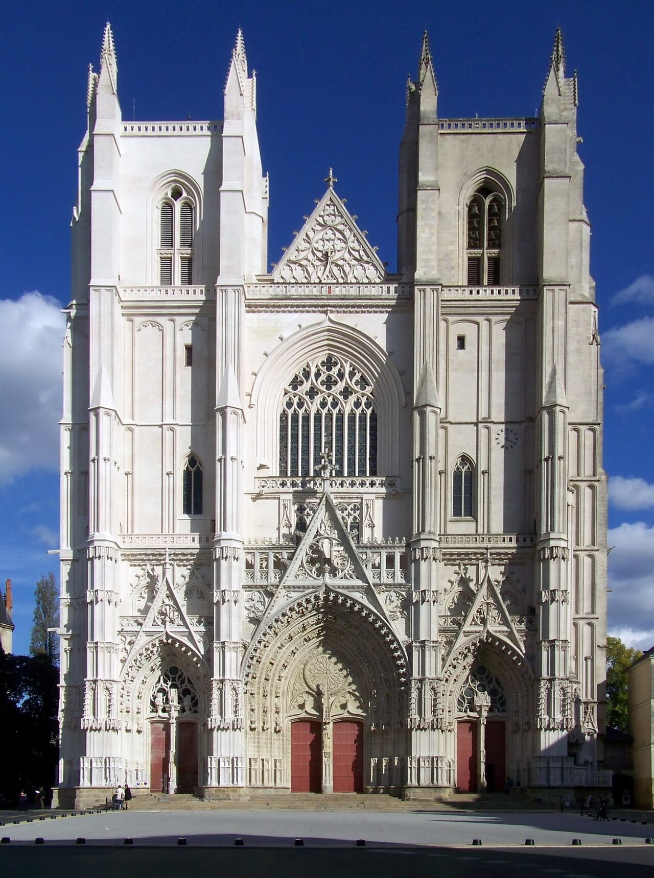 Fassade der Kathedrale Saint-Pierre in Nantes