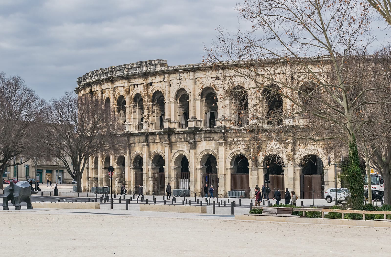 Arènes de Nîmes, das römische Amphitheater
