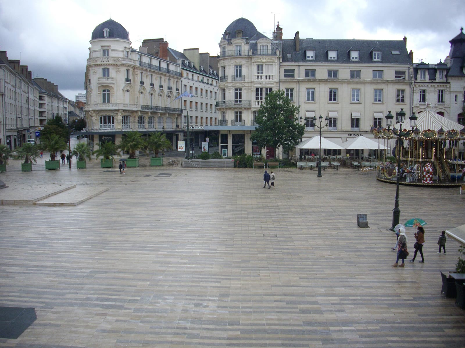 Place du Martroi in Orléans