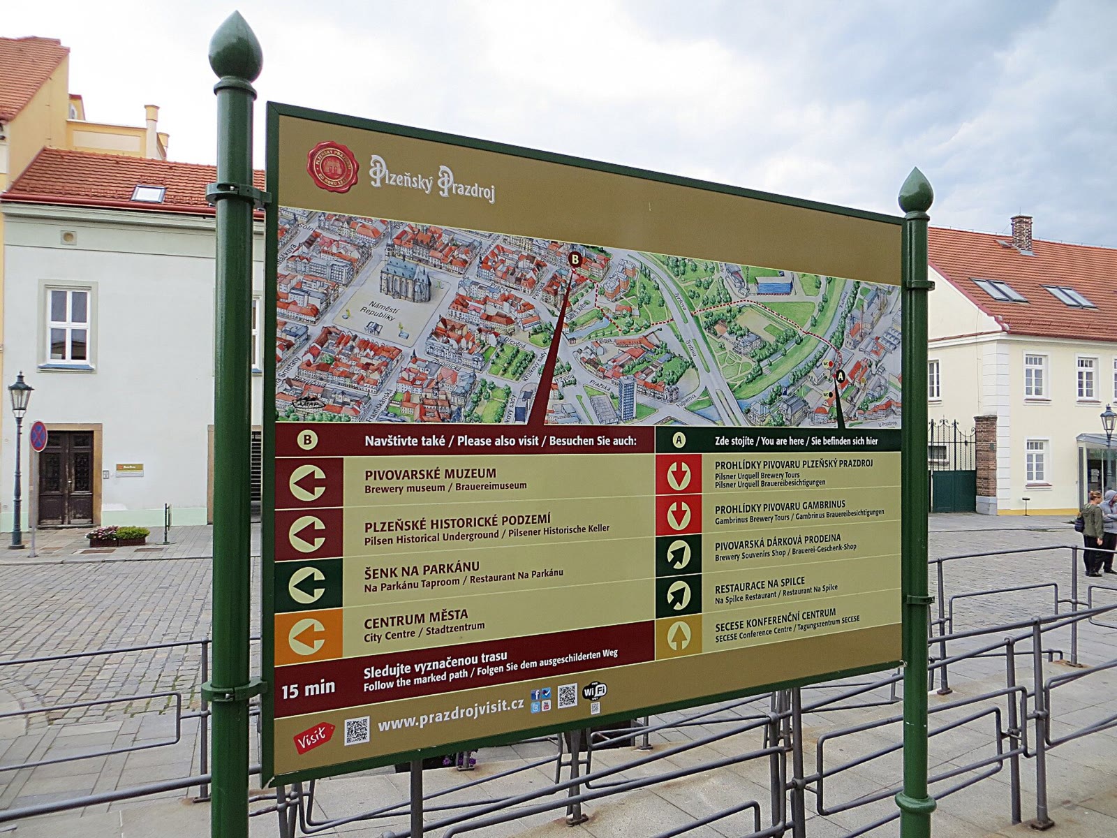 Pilsner-Urquell-Brauerei in Plzeň