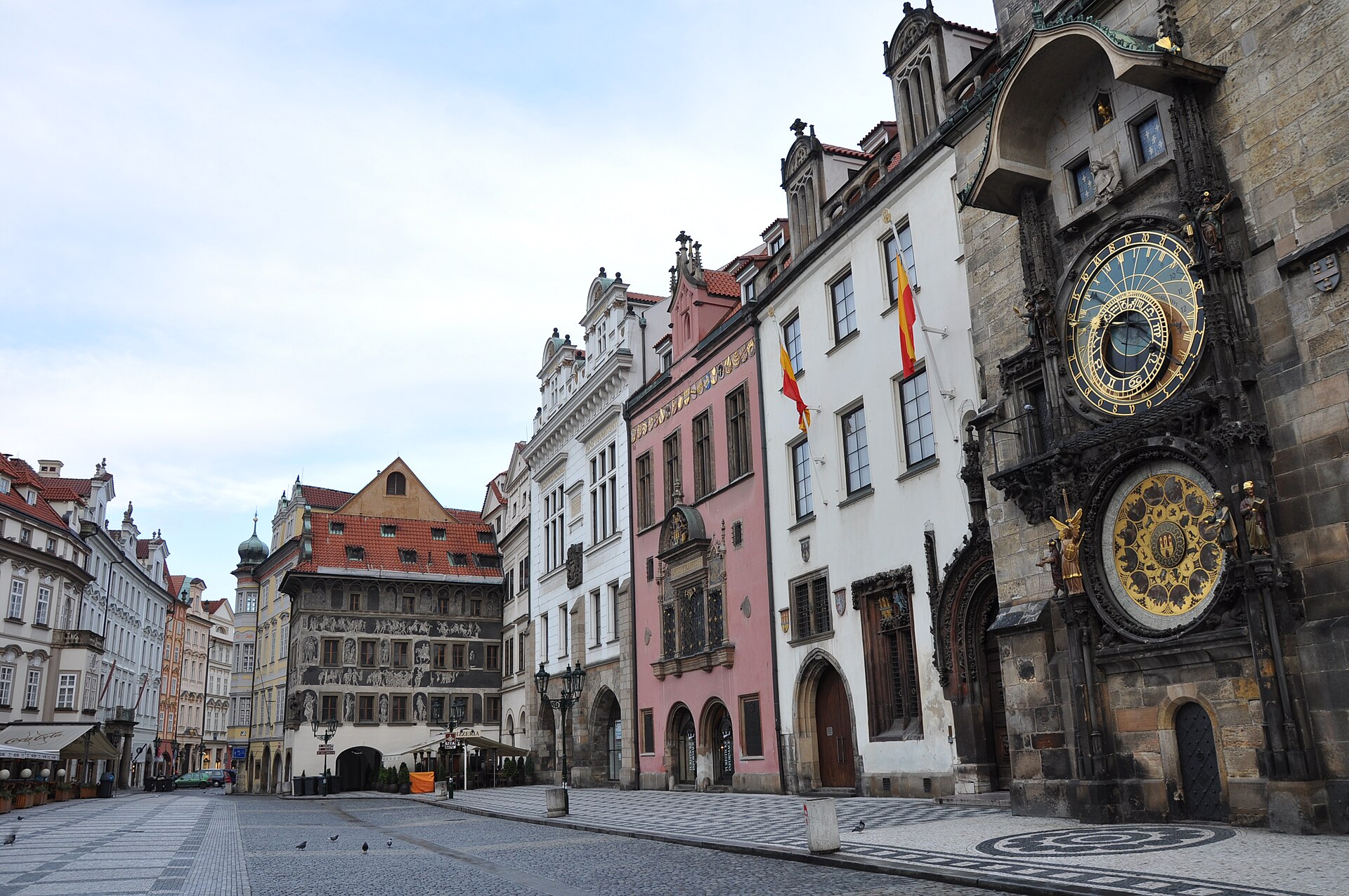 Altstädter Ring in Prag mit Astronomischer Uhr