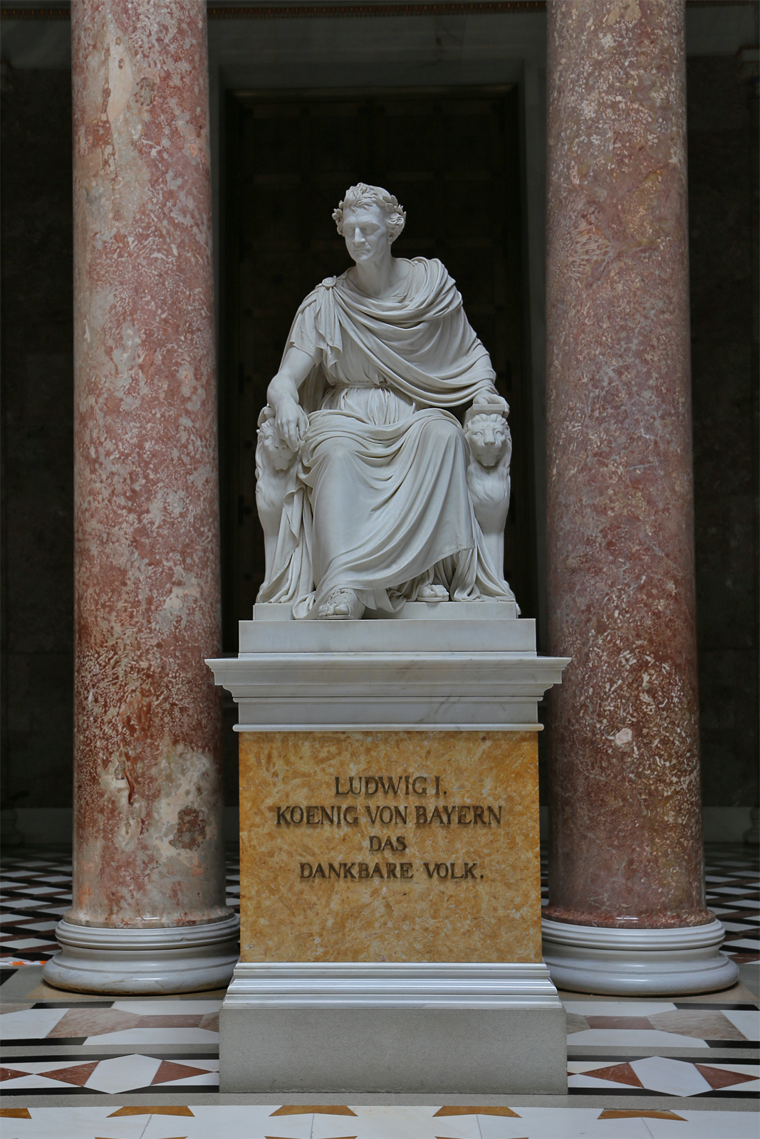 Walhalla bei Donaustauf nahe Regensburg