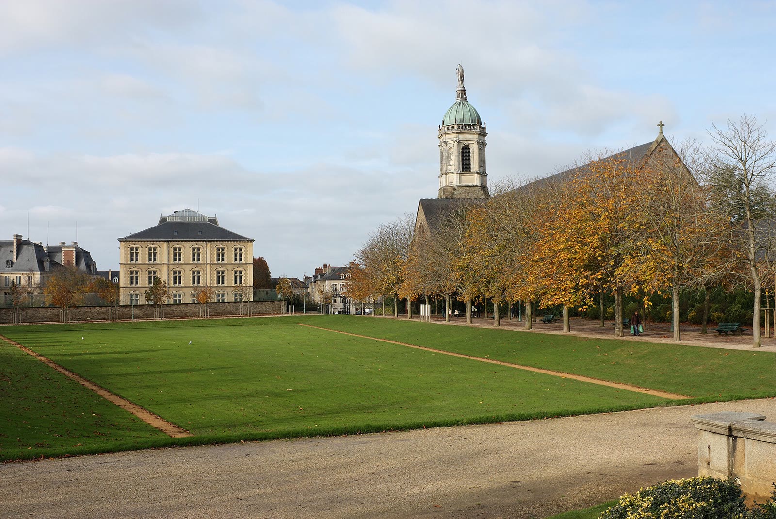 Jardins du Thabor und Saint-Melaine in Rennes