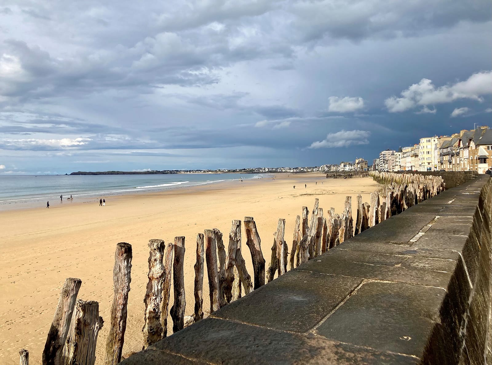 Plage du Sillon in Saint-Malo