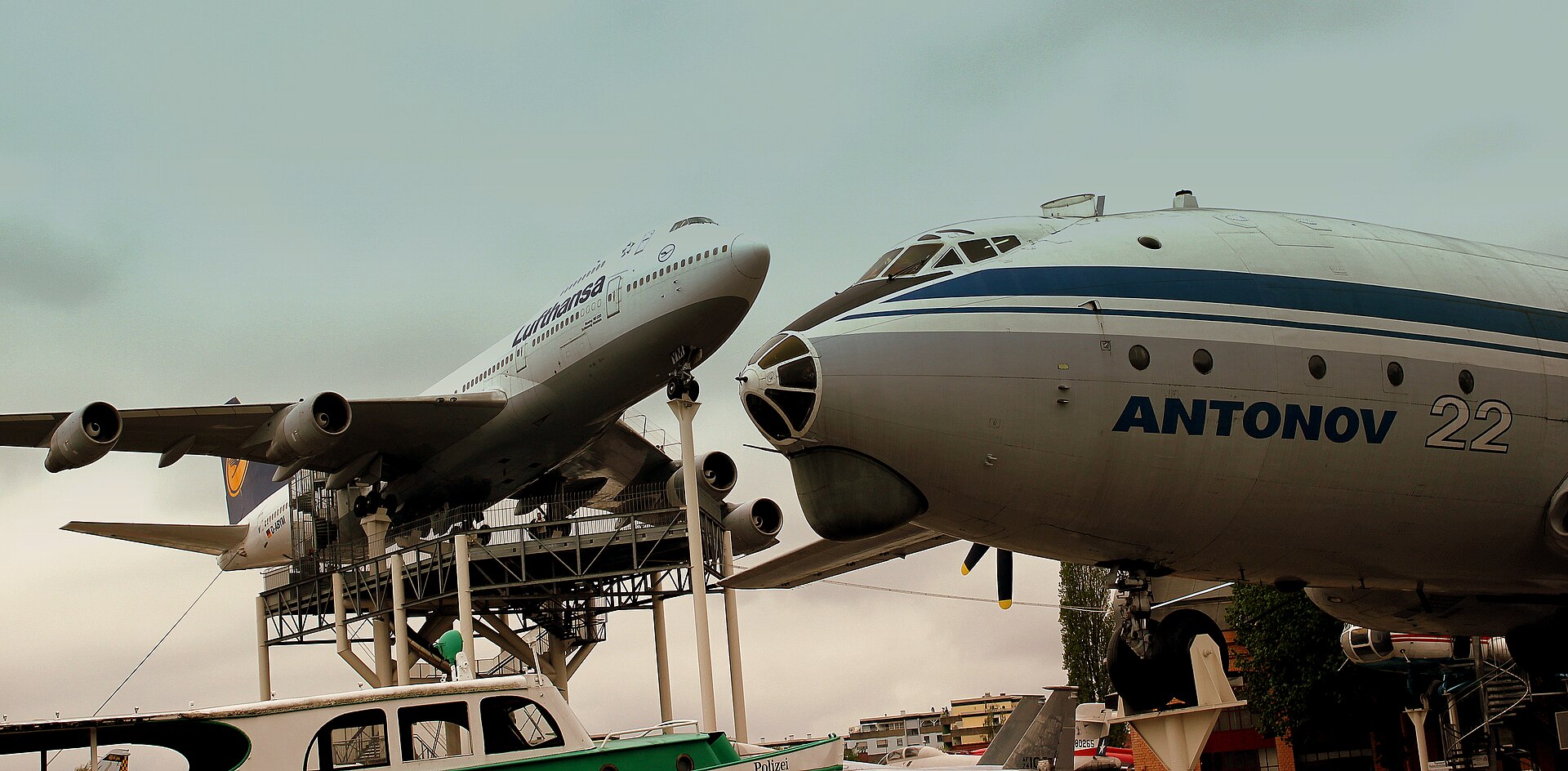 Boeing 747 und Antonov im Technikmuseum Speyer