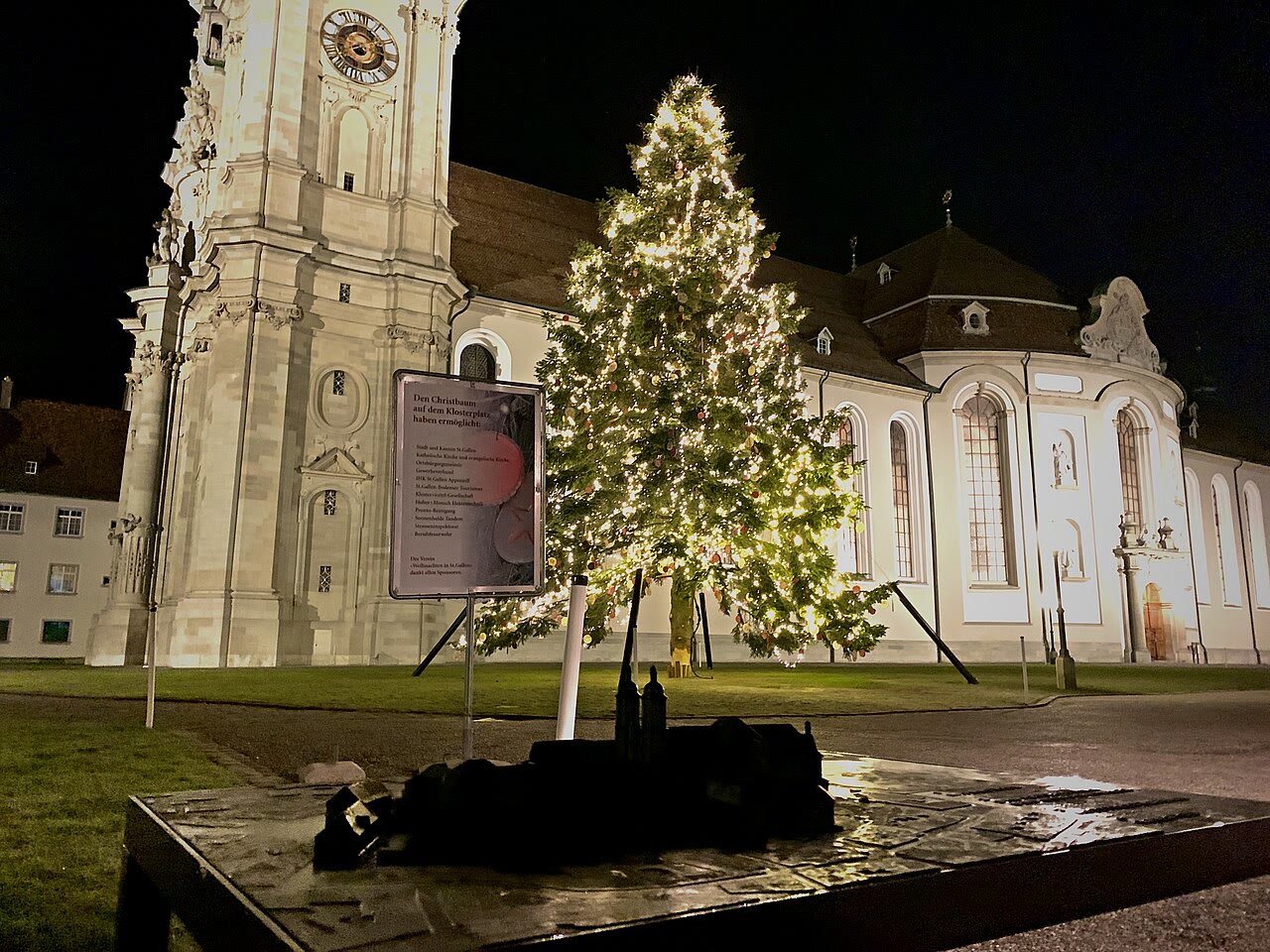 Äußeres der Abteikathedrale St. Gallen