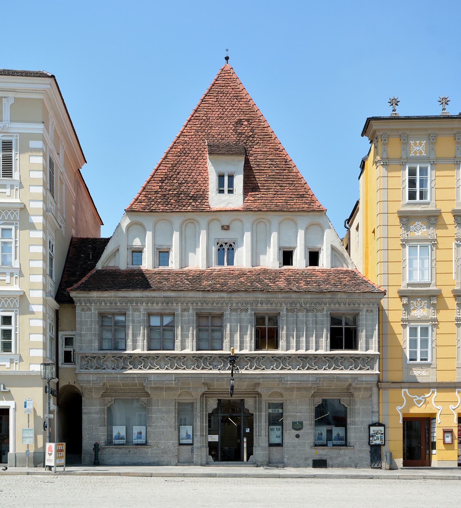 Gotisches Bummerlhaus am Stadtplatz in Steyr