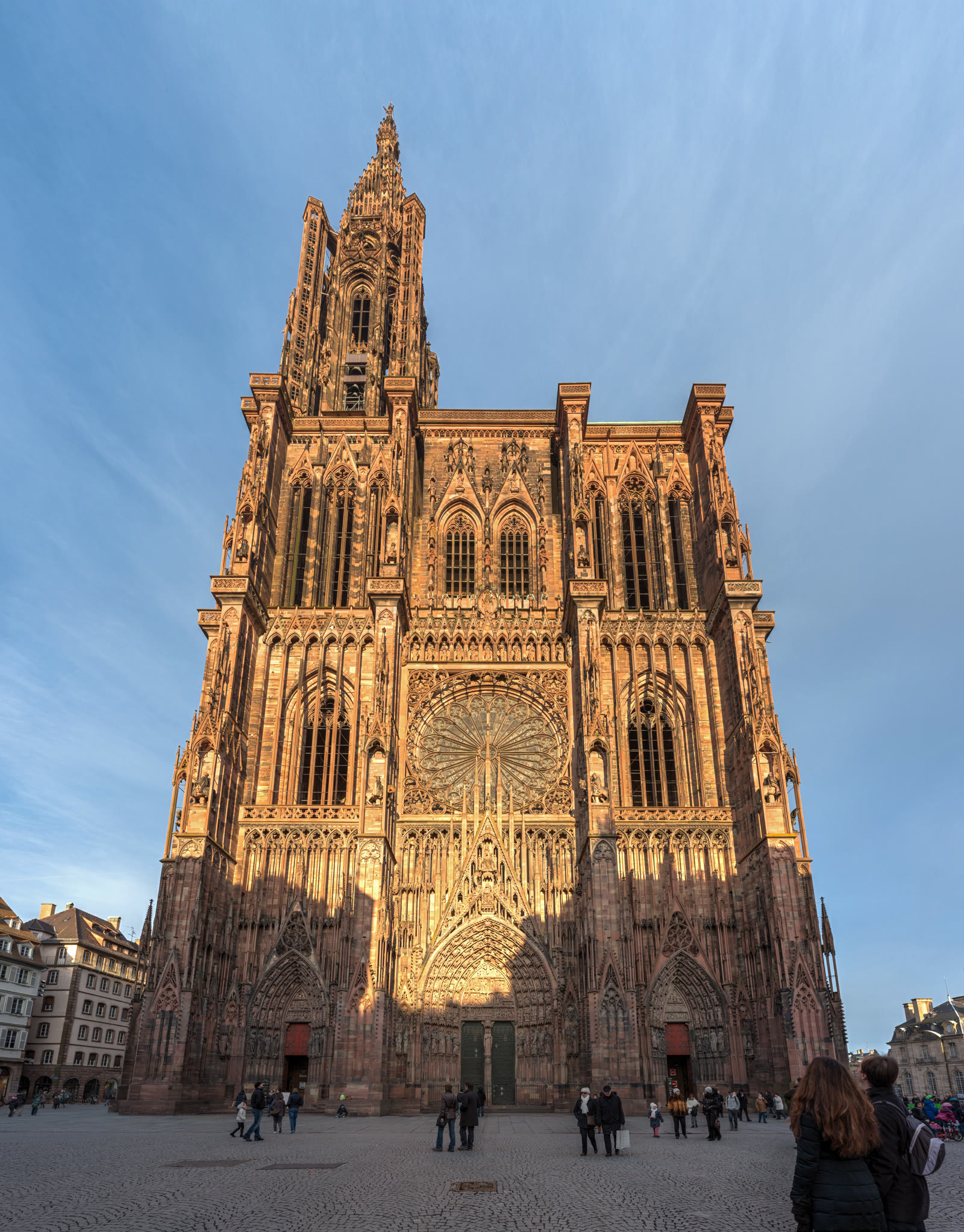 Straßburger Münster Notre-Dame von außen